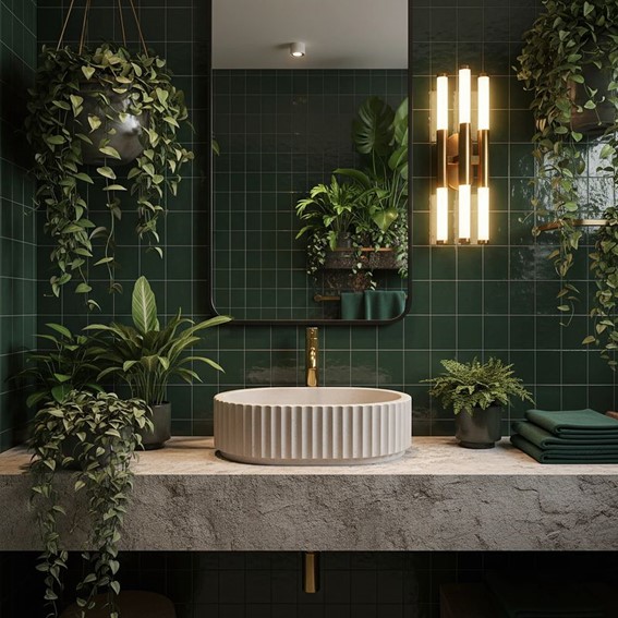 Umywalka Nablatowa MARGARET Beżowy