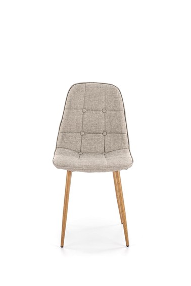 Krzesło K316 Dąb Miodowy/Beż