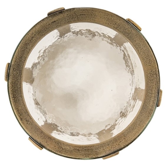 Stolik RIXO Fi37cm Złoty