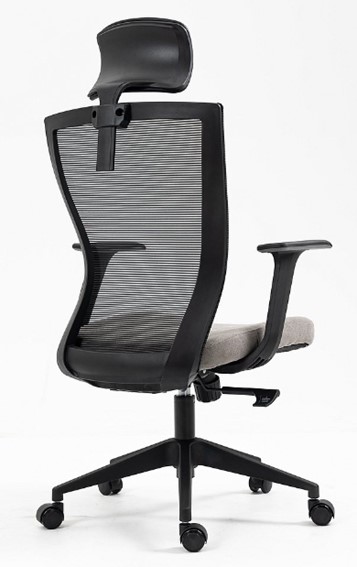 Fotel Obrotowy Q-328H Czarny/Szary