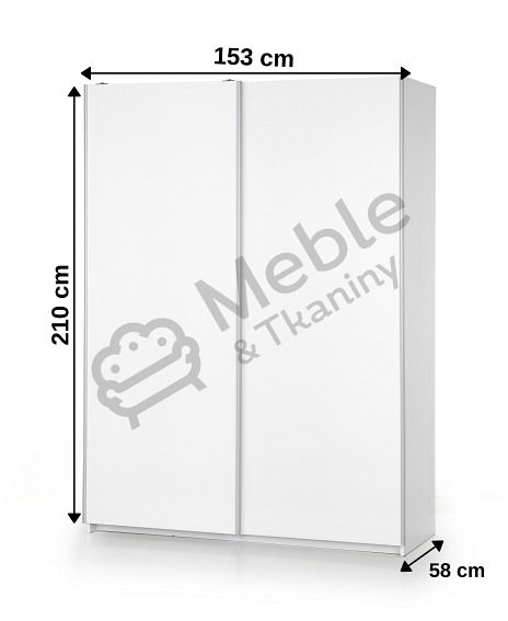 LIMA S-1 szafa biały