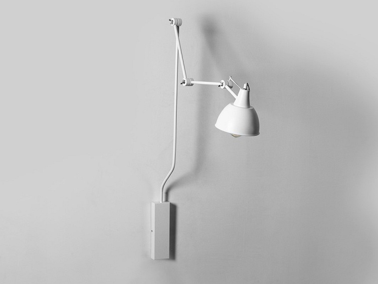 Lampa ścienna COBEN WALL – biały