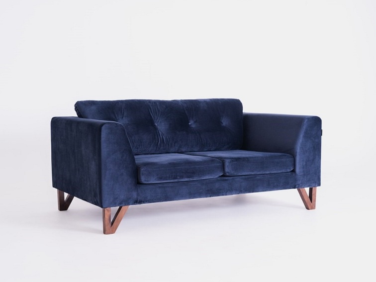 Sofa 2 os. Willy 170x97x68 Aronia/Orzech