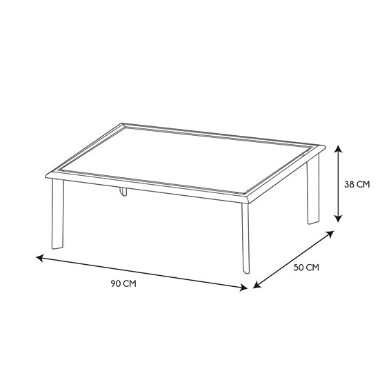 Zestaw Ogrodowy SAXO Szary