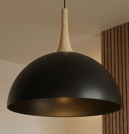 Lampa Wisząca NAUTICA 1L Czarny