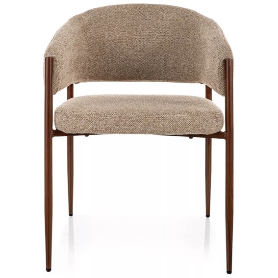 Krzesło AKITA D Beż/Orzech