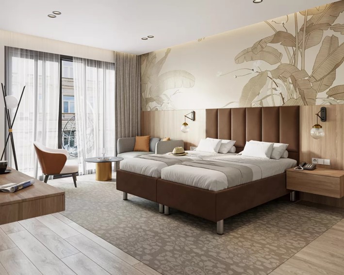 Łóżko Tapicerowane HARMONY 80x200