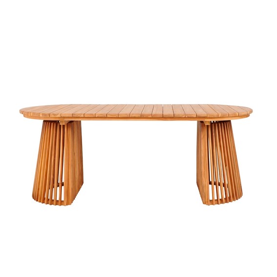 Stół Owalny BERJA 200x90cm Naturalny