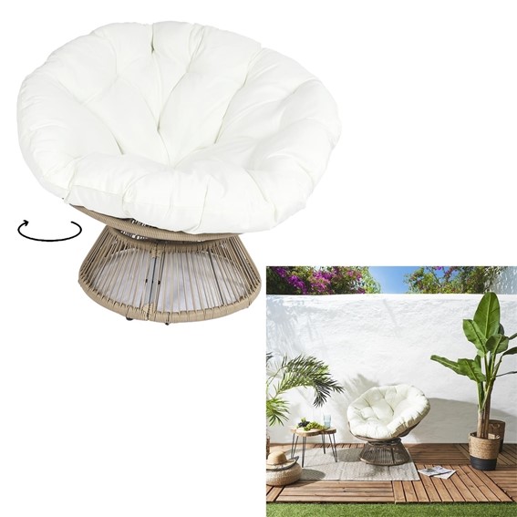 Fotel Obrotowy NUCAN Biały