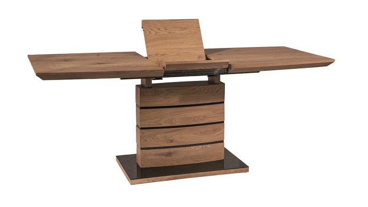 Stół Rozkładany LEONARDO (180-140)x80 Dąb