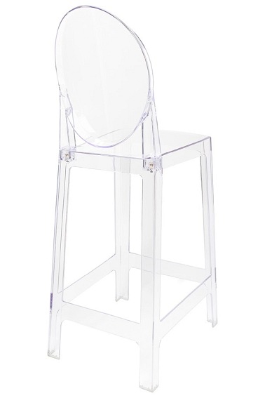 Krzesło Barowe VICTORIA Transparentny