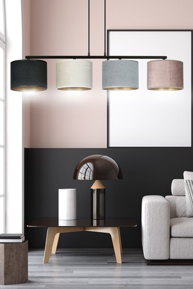 Lampa Wisząca HILDE 4 Wielokolorowy
