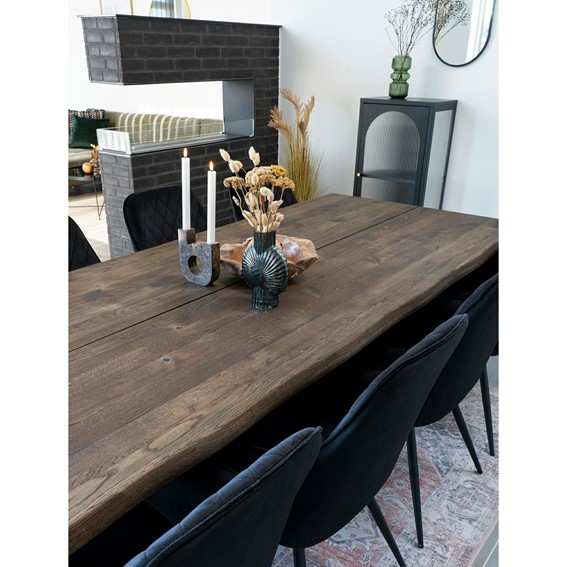 Witryna ADELINE 110cm Czarny