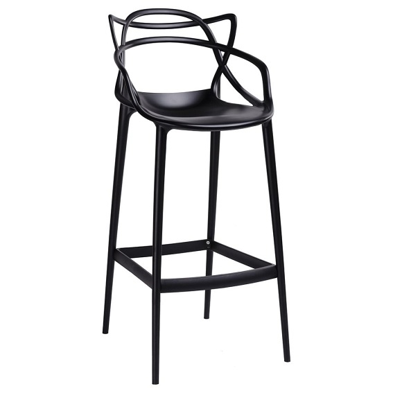Krzesło Barowe Hilo Premium 65 Czarny