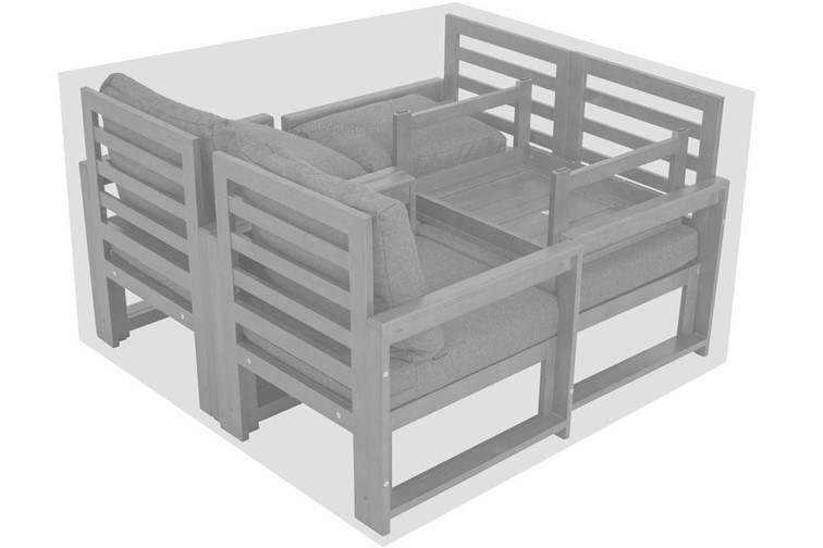 Pokrowiec na Meble CORFU SET i BOX Zielony