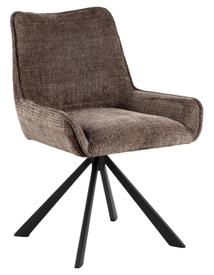 Krzesło Obrotowe EDDIE Brązowy