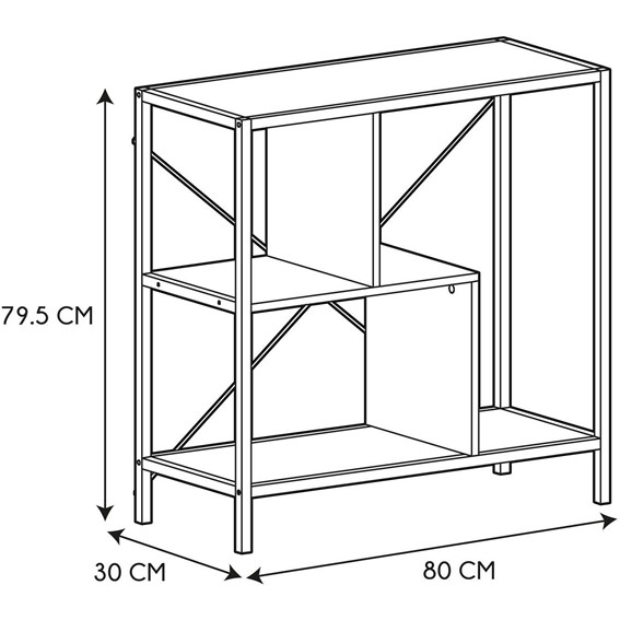 Regał RACK S Biały