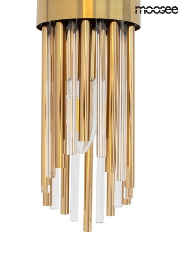 Lampa Ścienna AMADEO Złoty