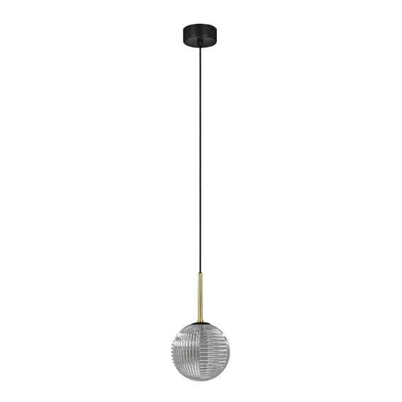Lampa Wisząca FADO K-5689 Grafitowy/Czarny/Złoty