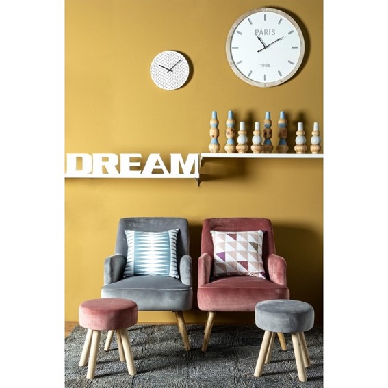 Fotel ADELINE Różowy