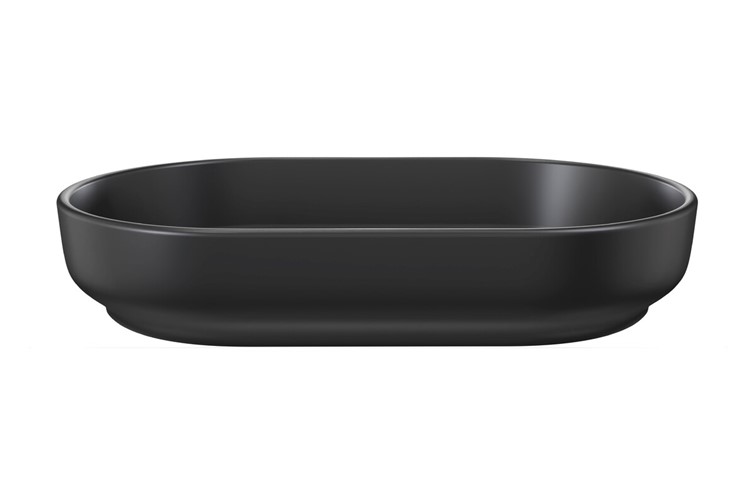 Umywalka Nablatowa RIVER Czarny Mat