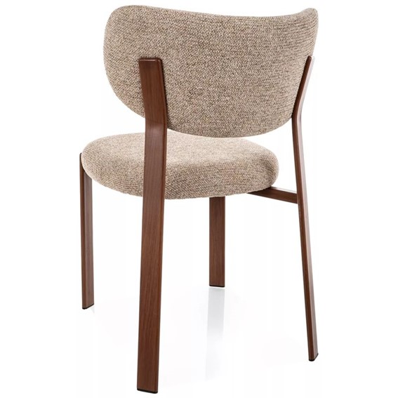 Krzesło RIN D Beż/Orzech