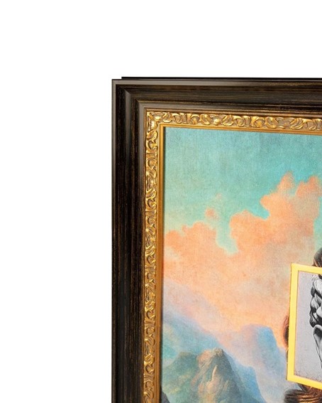 Obraz NEON AMADEUS 80x100cm