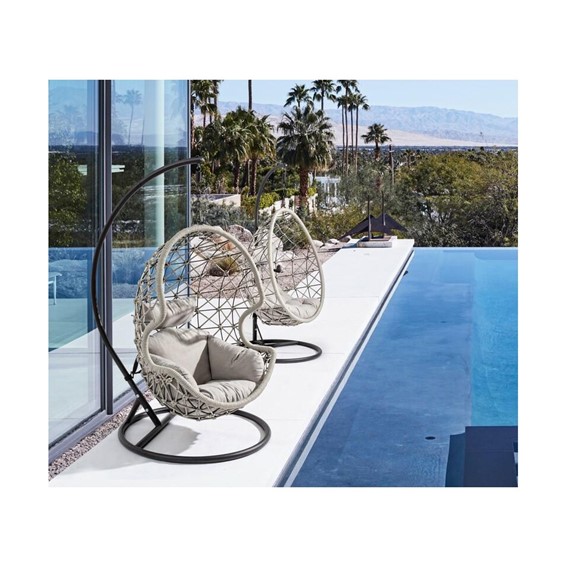 Fotel Ogrodowy KELLY Beżowy