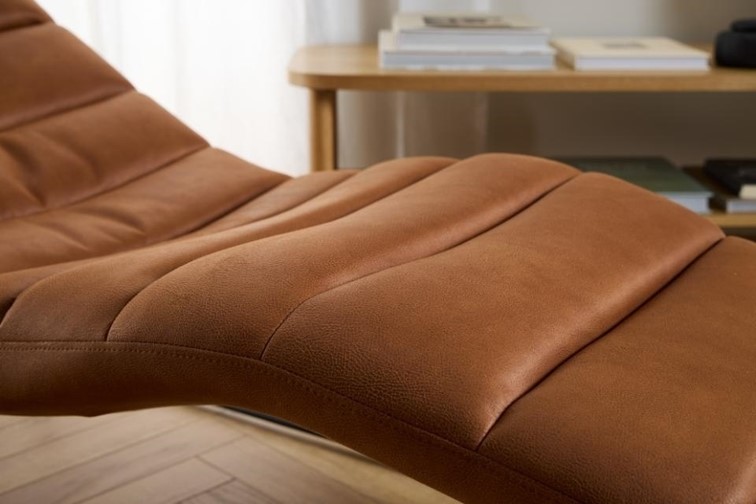 Szezlong CHAPLIN Brązowy