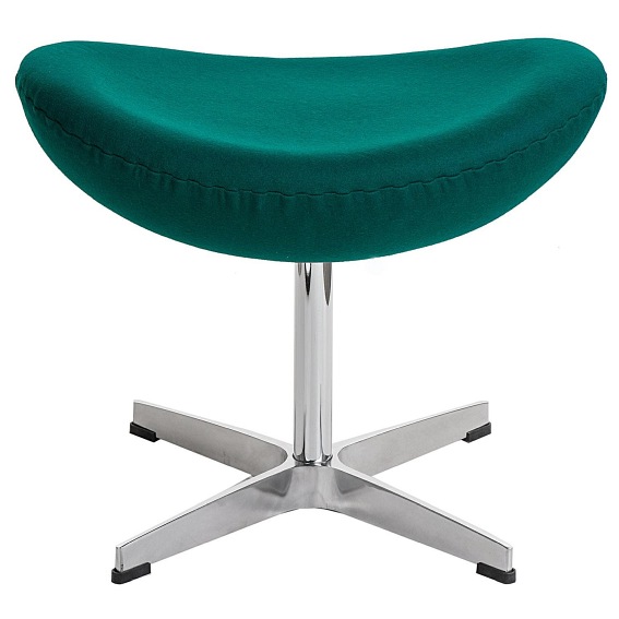 Podnóżek Jajo Zielony Ciemny Kaszmir 45 Premium