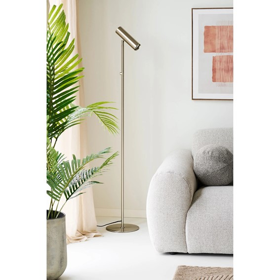 Lampa Stojąca PARIS 150cm Srebrny