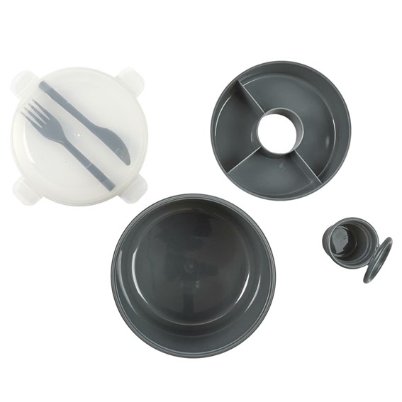 Lunch Box ROUND 1,4l Antracytowy