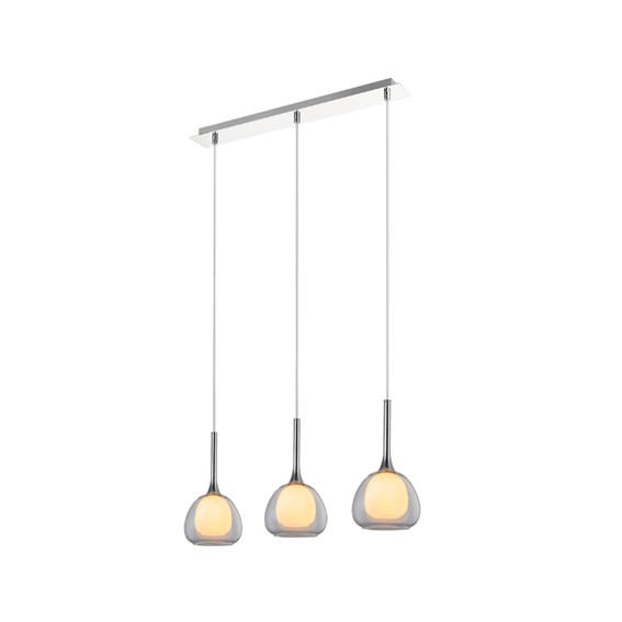 Lampa Wisząca ANASTASI 3L Chromowany