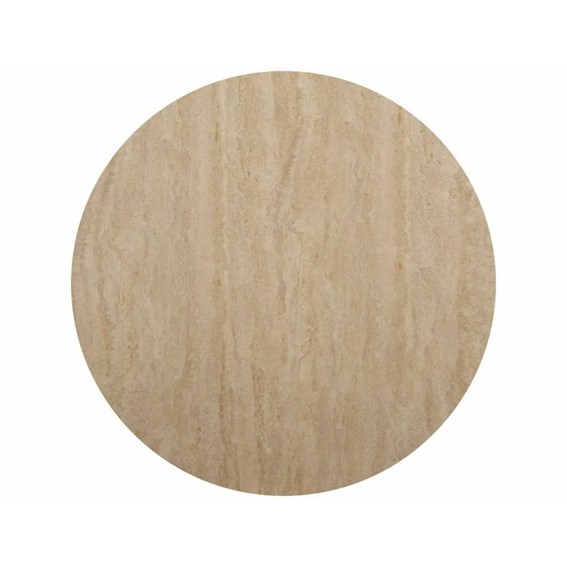 Stół TALIA Fi90cm Beż Mat/Kaszmir