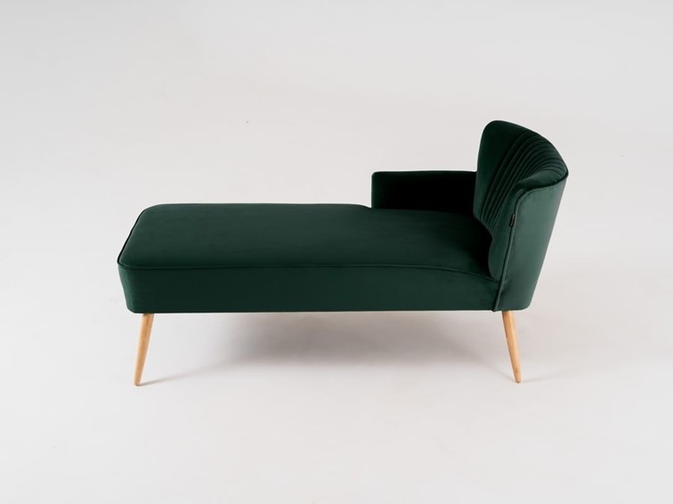 Leżanka HARRY L Avocado/Naturalny