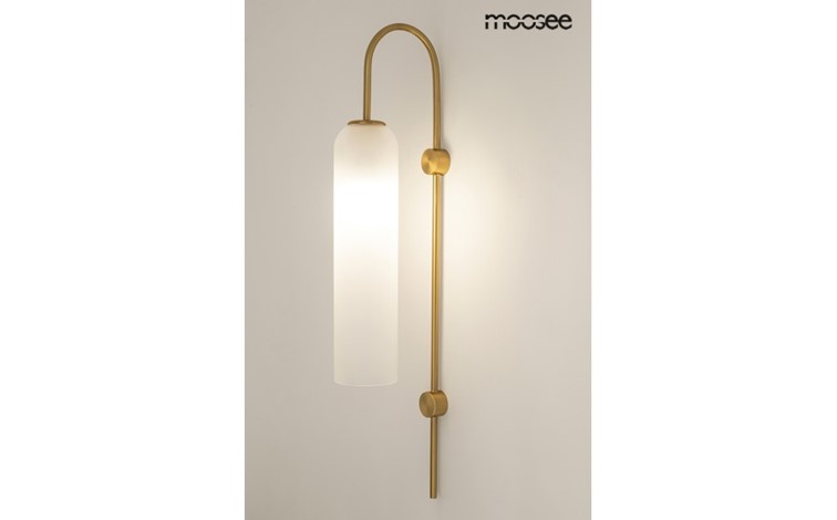 Lampa Ścienna SLACK Złoty/Biały