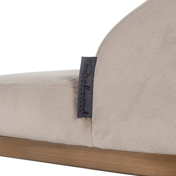 Krzesło Barowe BOLTON 76 Złoty/Khaki