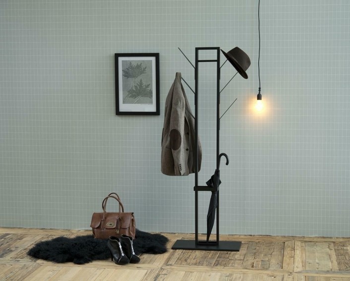 Wieszak VINSON II Czarny