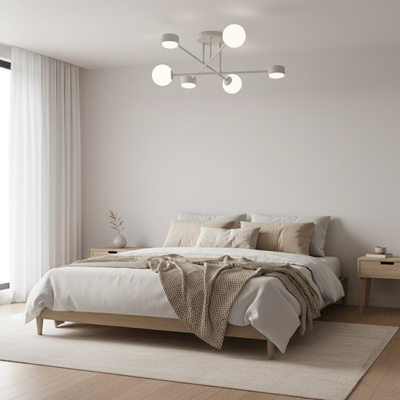 Lampa Sufitowa HOLON 6 Szary