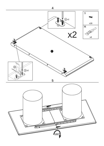 Stół Rozkładany EVEREST (200-300)x100 Dąb Naturalny