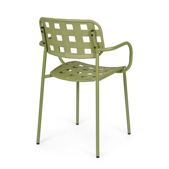 Krzesło Ogrodowe CLOVER ARM Zielony