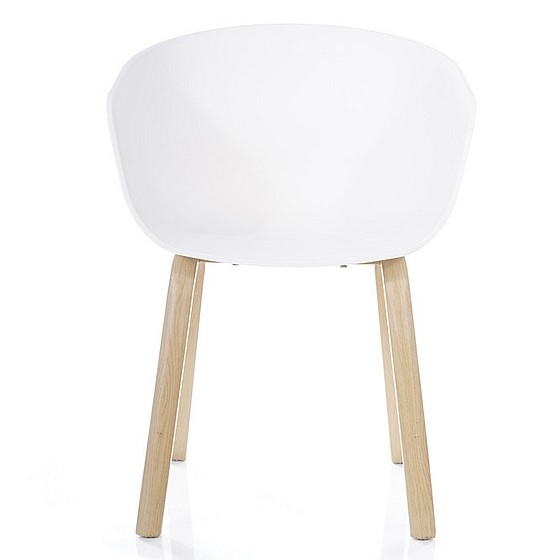 Krzesło EGO Dąb/Biały