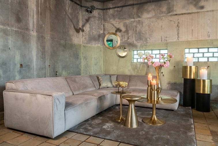 Stolik Kawowy BOOKER 32 Złoty