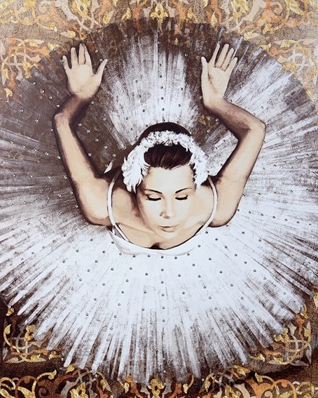 Obraz BALLERINA 2 100x120cm