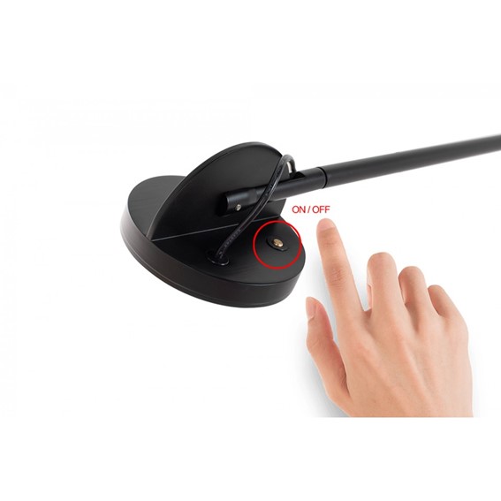 Lampa Ścienna GEAR Czarny