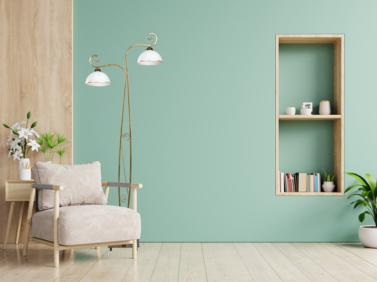 Lampa Podłogowa WIVARA LP2 Złoty