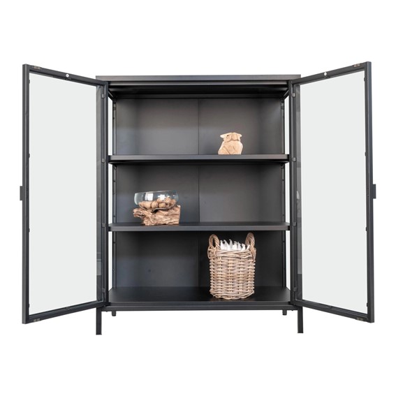 Witryna BRISBANE 80cm Czarny