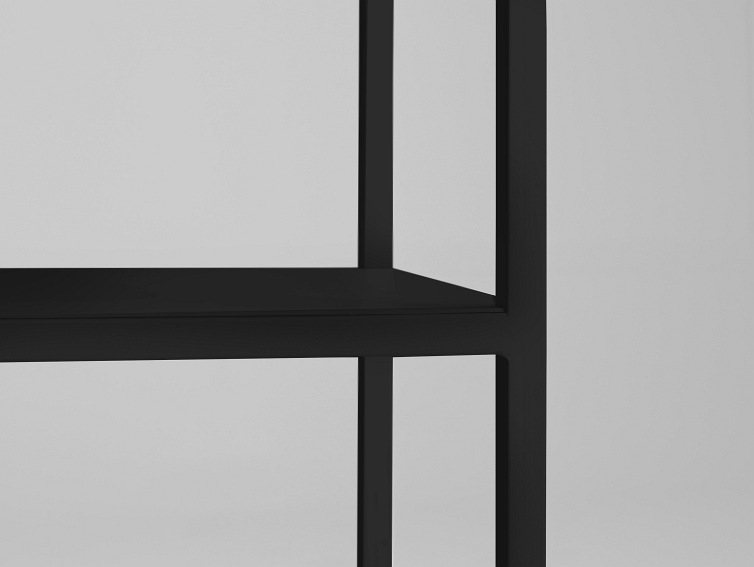 Regał Hyller Metal 100x35x110 Czarny