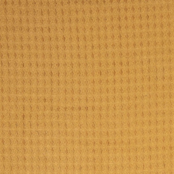 Koc/Pled WAFFLE 130x160 Żółty