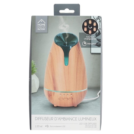 Dyfuzor BRUNA USB Brązowy